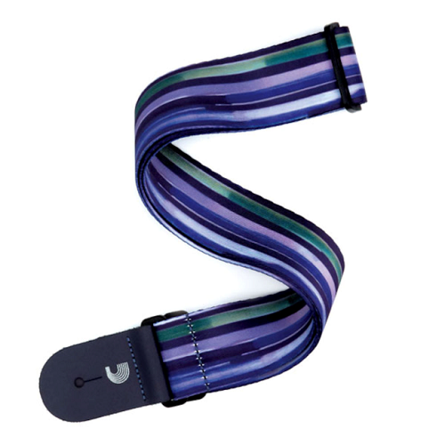 D'Addario  Planet Waves Polyester Latin Line Art Woven Guitar Strap
