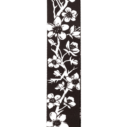 D'Addario Planet Waves Polyester Blossom Tattoo Art Woven Guitar Strap