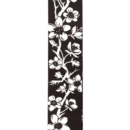 D'Addario Planet Waves Polyester Blossom Tattoo Art Woven Guitar Strap