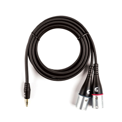 D'Addario  Custom Series 1/8" to Dual XLR Audio Cable