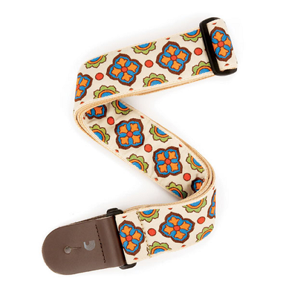 D'Addario Planet Waves Latin Tile Art Traditional Woven Guitar Strap