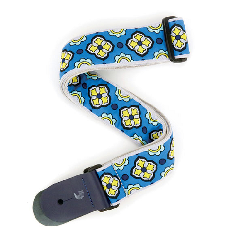 D'Addario Planet Waves Latin Tile Art Woven Guitar Strap