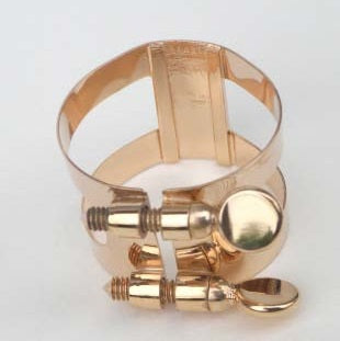 Bonade Eb Clarinet Inverted Plated Ligature - Rose Gold -  2251UGP
