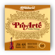 D'Addario  Violin String - Pro Arte D Alum WND 4/4
