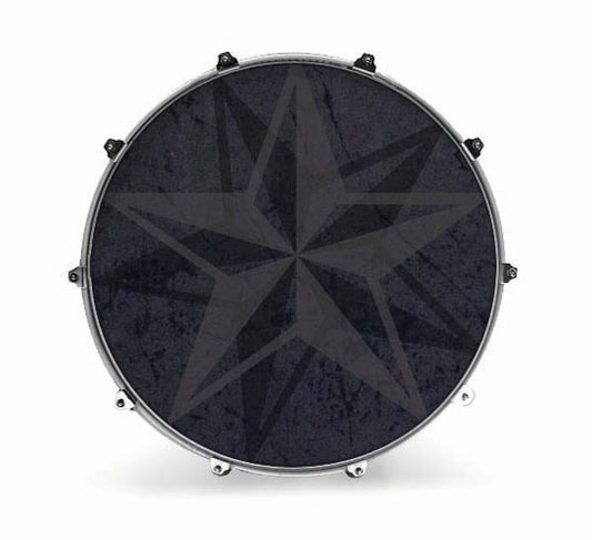 Evans Graphics Bass Drum Head - Layered Stars