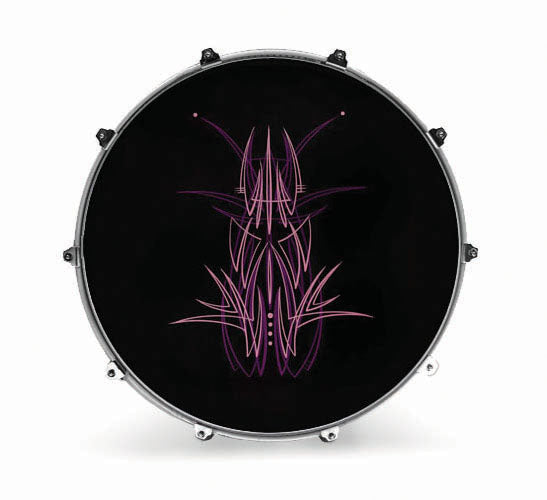Evans Graphics Bass Drum Head -