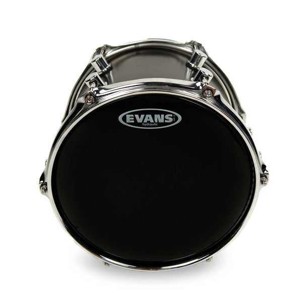 Evans Hydraulic Black Drumhead, 12 Inch
