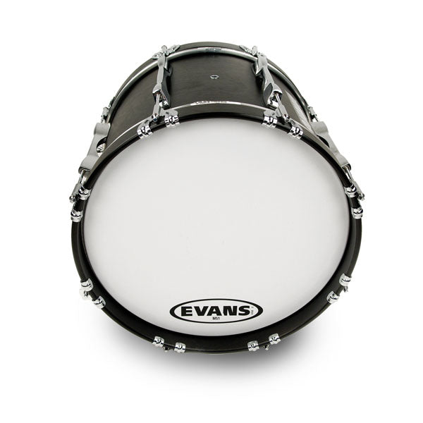 Evans MS1 White Marching Bass Drum Head - 16