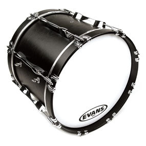 Evans MS1 White Marching Bass Drum Head - 16