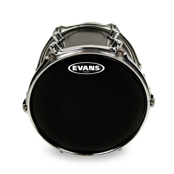Evans Resonant Black Tom Head - 16