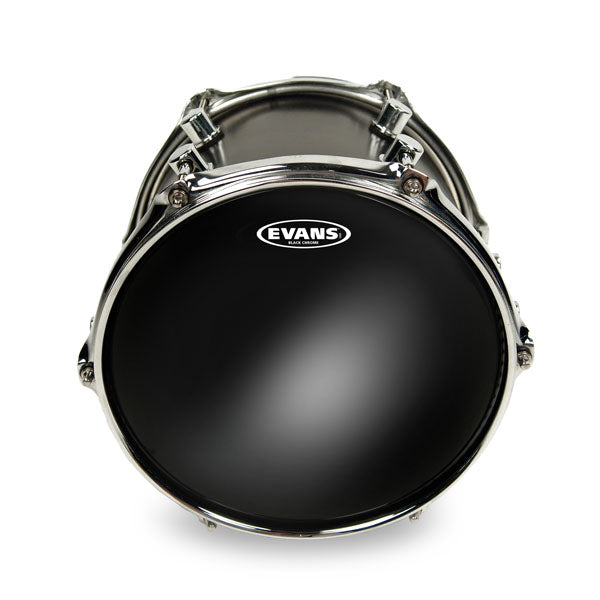 Evans Black Chrome Tom Head Pack - Standard - 12, 13, 16
