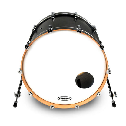 Evans EQ3 Resonant Smooth White Bass Drum Head - 24
