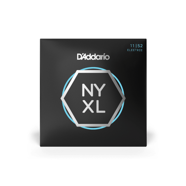 D'Addario Nickel Wound, Medium Top/ Heavy Bottom, 11-52 Electric Guitar Strings