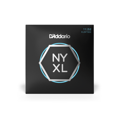D'Addario Nickel Wound, Medium Top/ Heavy Bottom, 11-52 Electric Guitar Strings