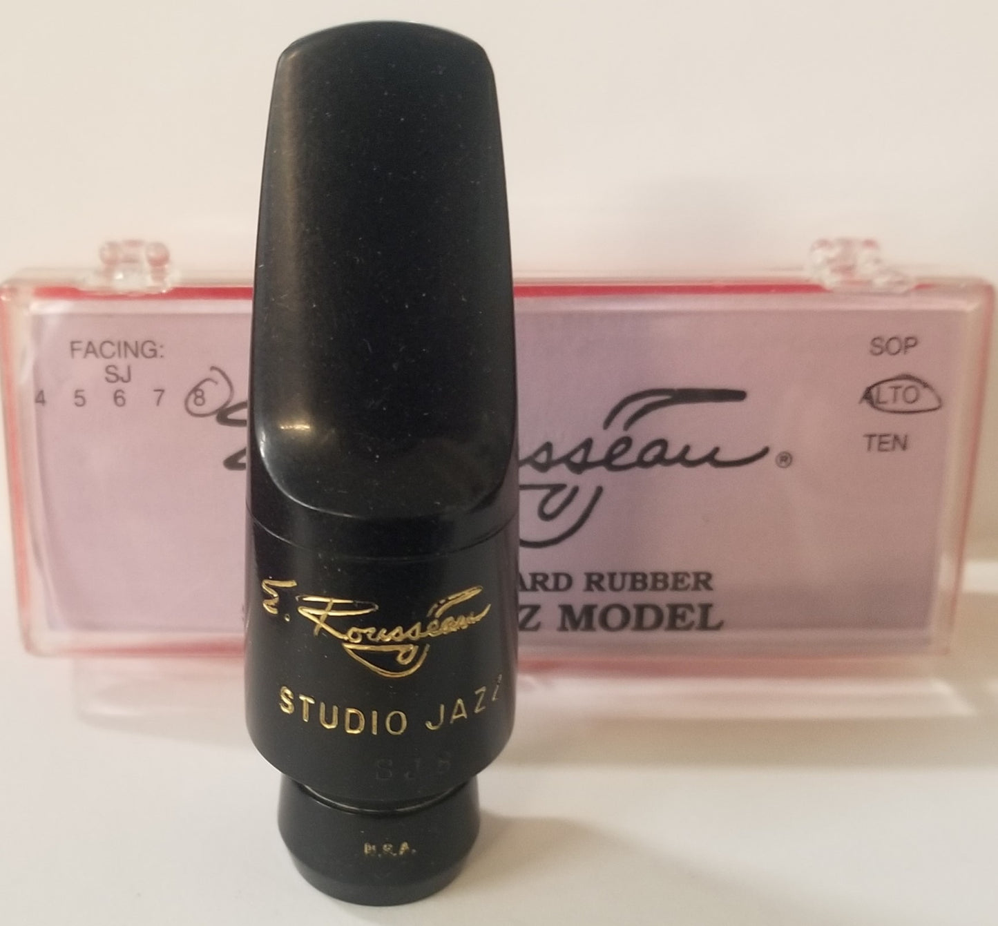 Original E. Rousseau Studio Jazz Alto Sax Mouthpiece DISCONTINUED