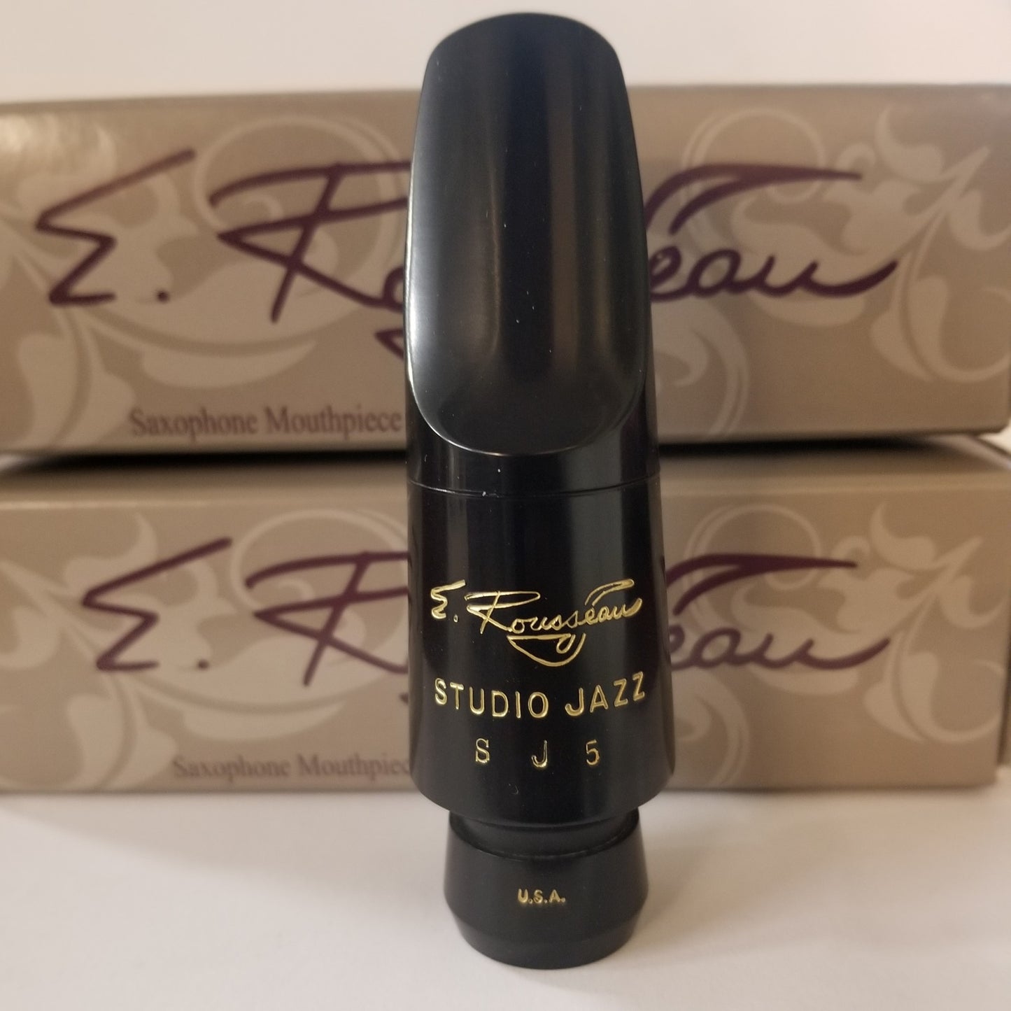Original E. Rousseau Studio Jazz Tenor Sax Hard Rubber Mouthpiece DISCONTINUED