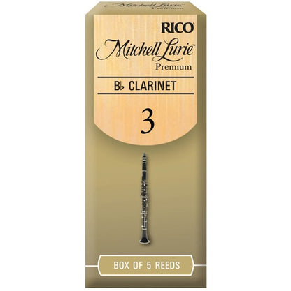 Mitchell Lurie Premium Bb Clarinet Reeds - 5 Per Box DISCONTINUED