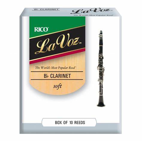 La Voz Bb Clarinet Reeds -10 Per Box DISCONTINUED